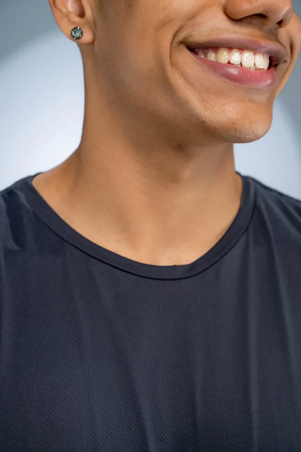 Camiseta Poliamida Preta - Imagem 2