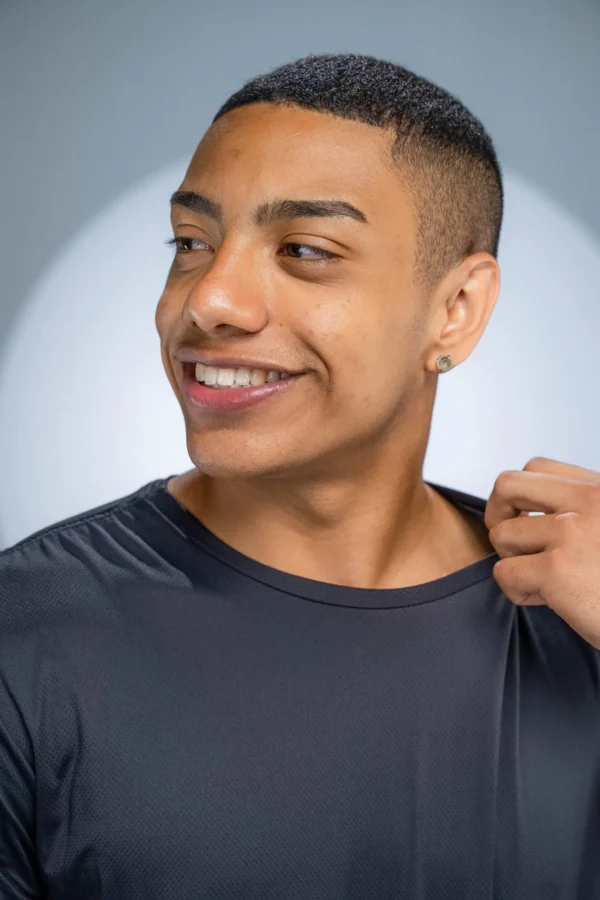 Camiseta Poliamida Preta - Imagem 7
