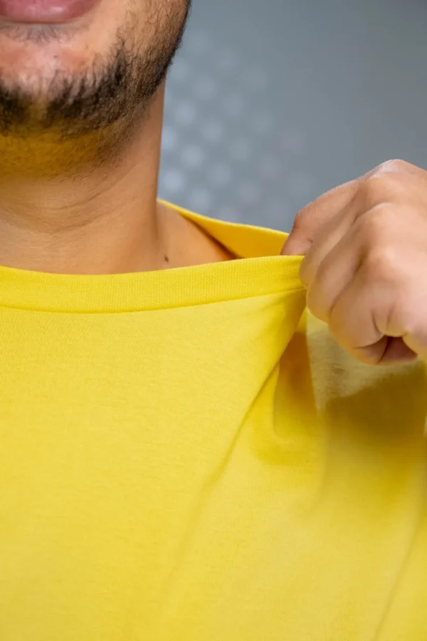 Camiseta Plus Size Amarelo Canário-(165g/m²) - Imagem 2
