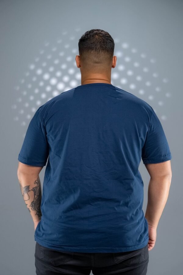 Camiseta Plus Size Azul Marinho-( 165g/m²) - Imagem 16