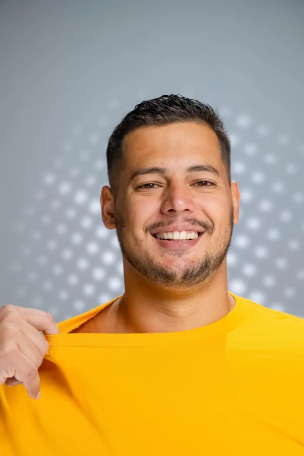 Camiseta Plus Size Amarelo Ouro-(165g/m²) - Imagem 3