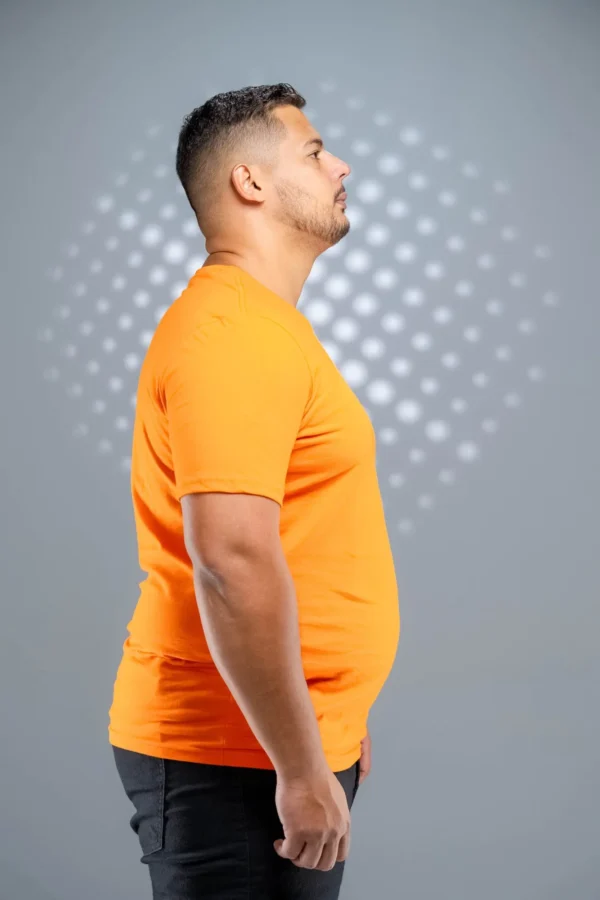 Camiseta Plus Size Laranja-(165g/m²) - Imagem 6