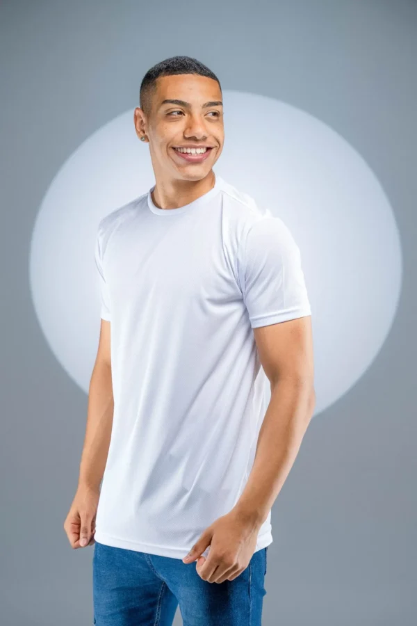 Camiseta Dry Fit Branca - Imagem 6