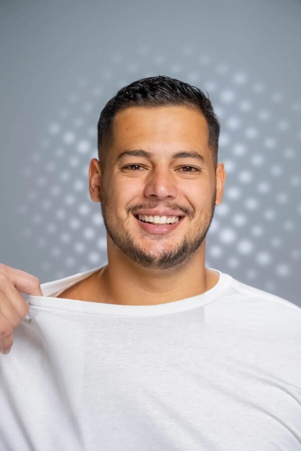 Camiseta Plus Size Off White - 165g/m² - Imagem 2