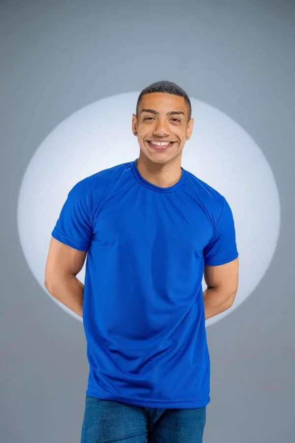 Camiseta Dry Fit Azul Royal