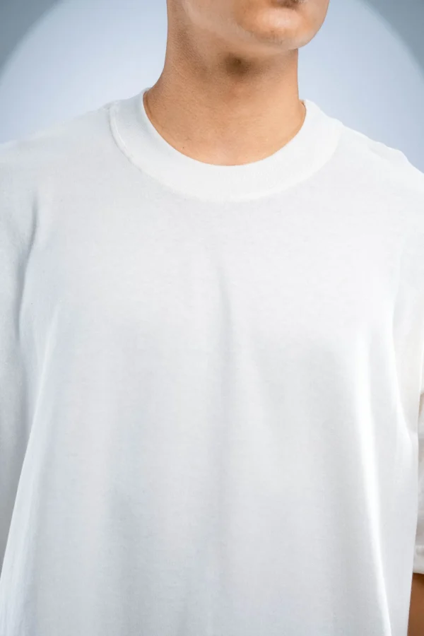 Camiseta Oversized Off White - (240g/m²) - Imagem 2
