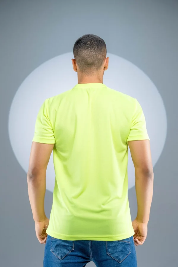 Camiseta Dry Fit Amarelo Flúor - Imagem 5