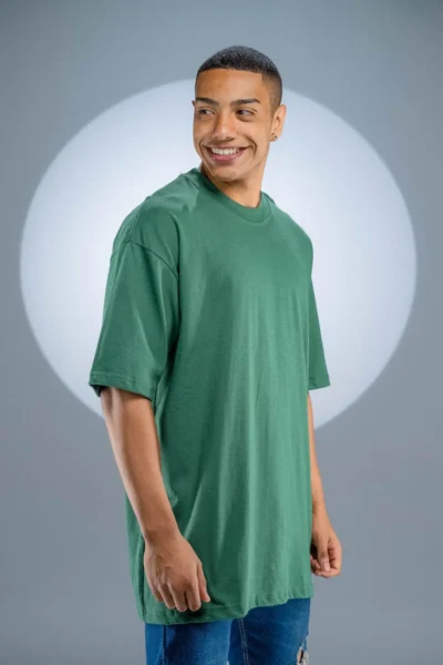 Camiseta Oversized Verde Pistache