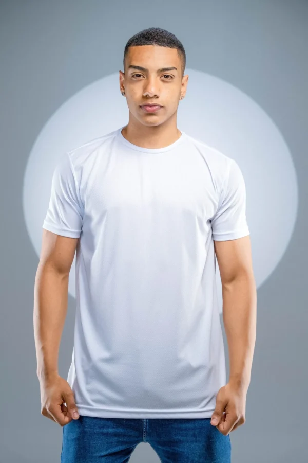 Camiseta Dry Fit Branca - Imagem 5