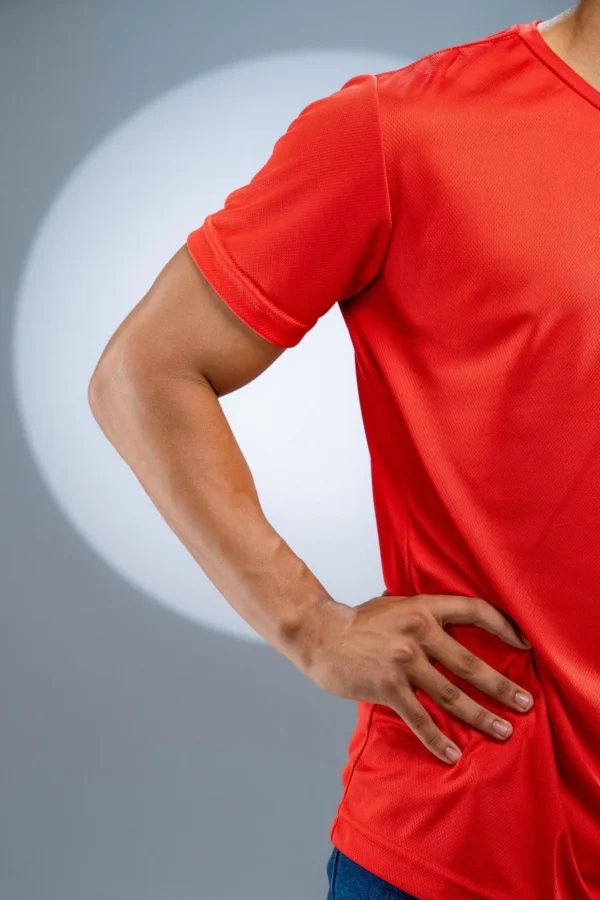 Camiseta Dry Fit Vermelha - Imagem 4