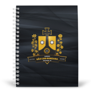 Caderno capa dura São Luiz Gonzaga