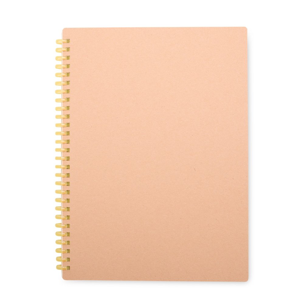 Caderno Kraft B5 com Pauta