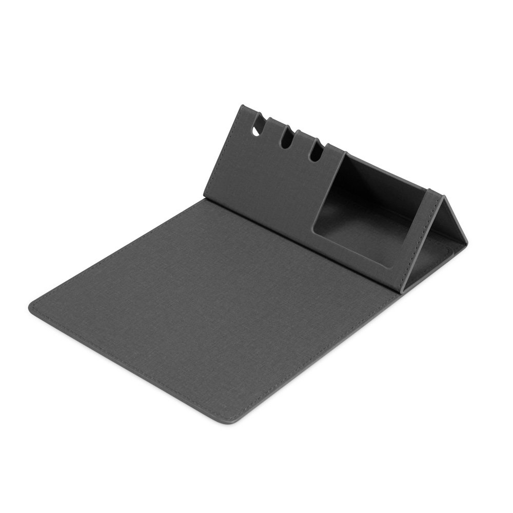 Mouse Pad com Suporte de Celular e Canetas