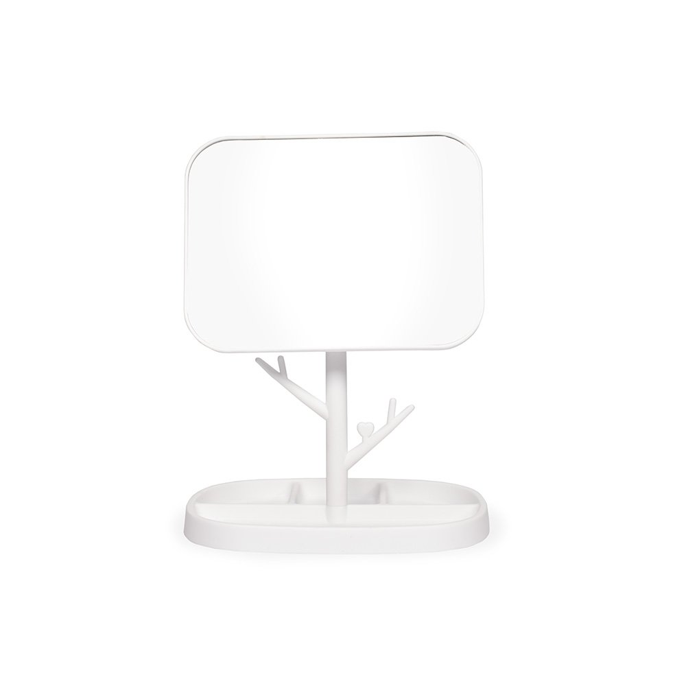 Espelho de Mesa Retangular Plástico