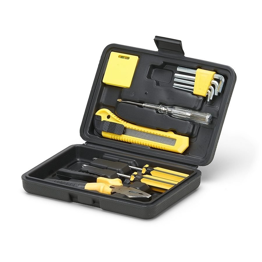 Kit Ferramenta 11 Pçs Estojo Plástico