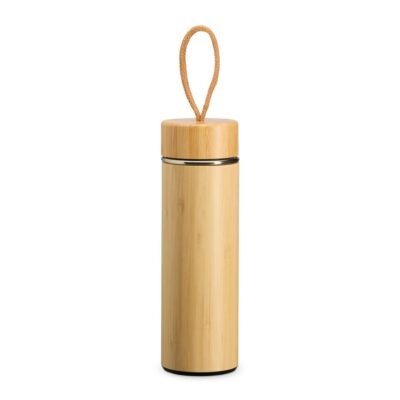 Garrafa Térmica Bambu 400Ml