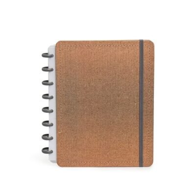 Caderno Disco Kraft