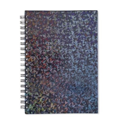 Caderno Holográfico com Pauta
