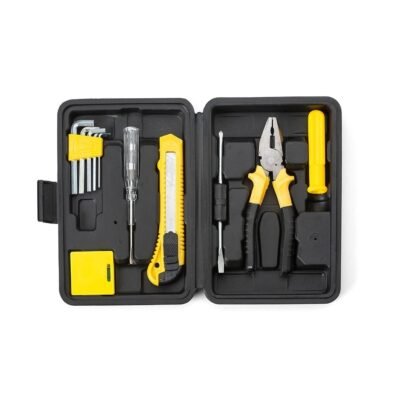 Kit Ferramenta 11 Pçs Estojo Plástico