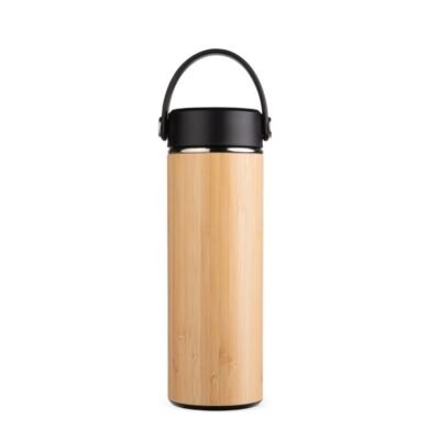 Garrafa Térmica Bambu 400Ml