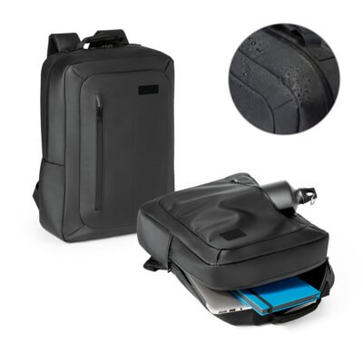 BIRMINGHAM. Mochila para notebook (15'6'') em 600D impermeável com compartimento principal almofadado (10 L)