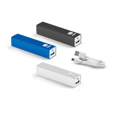 LEO 2’2. Bateria portátil em alumínio (2’200 mAh)