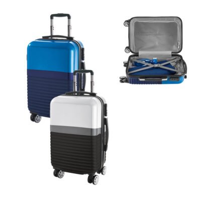 PERTH. Mala de viagem executivo em ABS e PC com interior forrado (33 L)