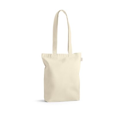 VALÊNCIA. Sacola em 100% algodão reciclado (140 g/m²)