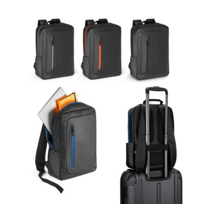OSASCO. Mochila para notebook (15'6'') em 600D com revestimento à água (10 L)