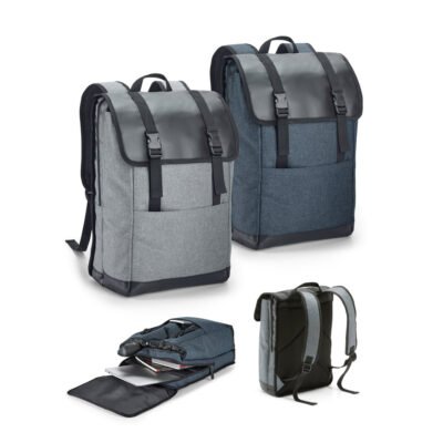 TRAVELLER. Mochila para notebook (17'') em 600D de alta densidade e tarpaulin (16 L)