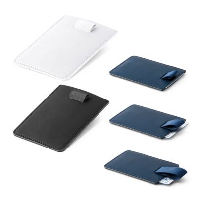 POPPY. Porta cartões em PU com bloqueio RFID