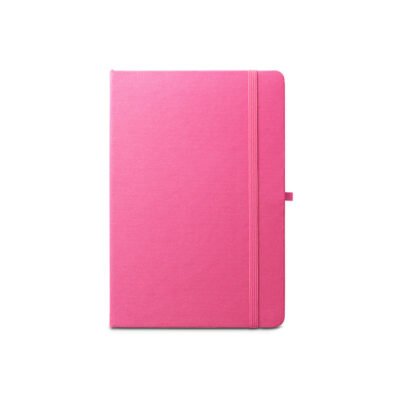 ANNE. Caderno A5 de capa dura em PET 100% reciclado, com páginas pautadas recicladas