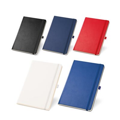 CHAMBERI A5. Caderno A5 de capa dura com páginas lisas