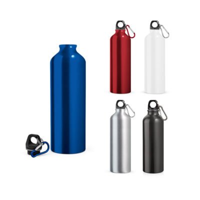 SIDEROT. Squeeze em alumínio com mosquetão (800 mL)
