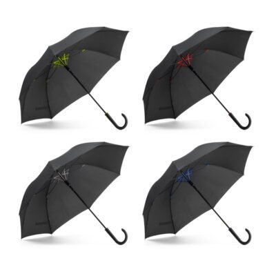 ALBERTA. Guarda-chuva em pongee 190T com abertura automática