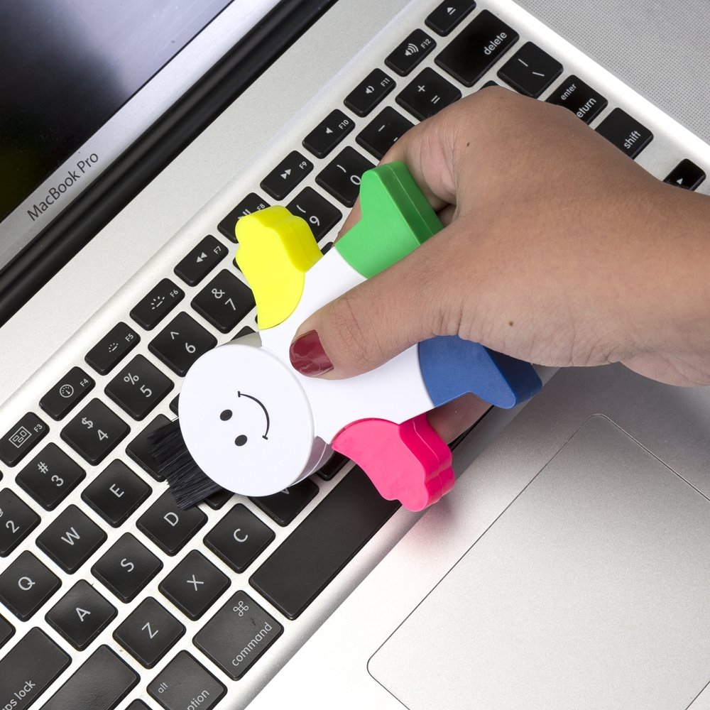 Marca Texto Formato Boneco com Limpa Teclado - imagem 4