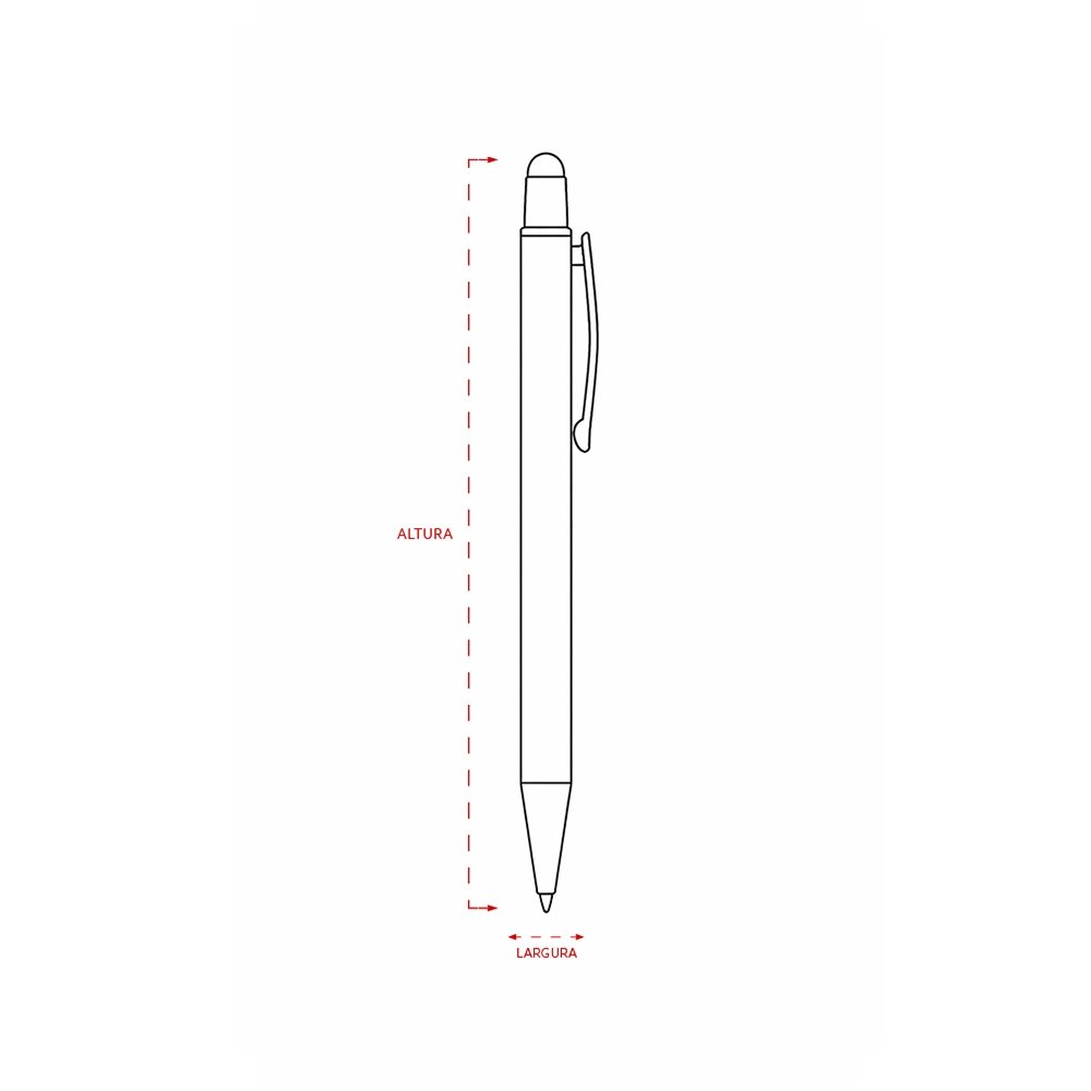 Caneta Metal Touch personalizada com logo - imagem 6