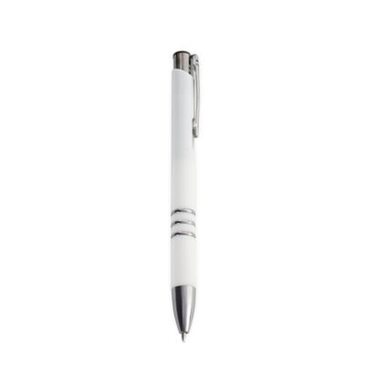 Caneta Plástica personalizada com logo