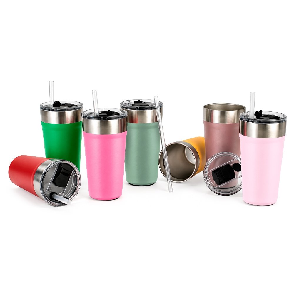 Copo Térmico com Canudo 500ml - Imagem 13