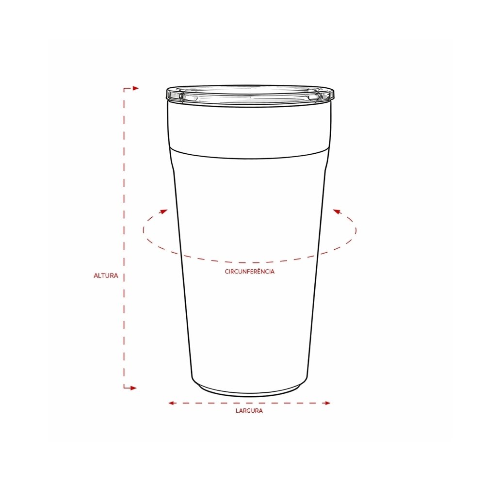 Copo Térmico com Canudo 500ml - Imagem 18