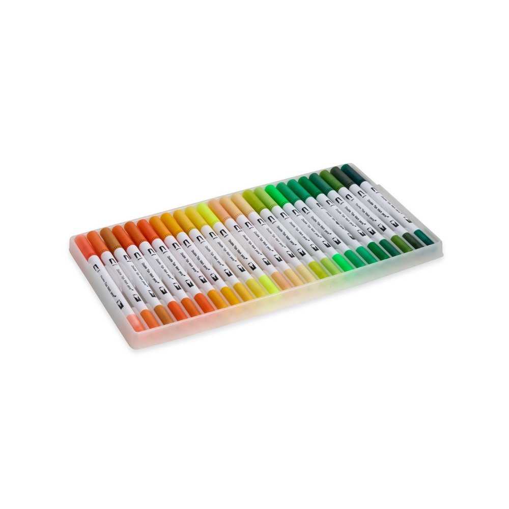 Kit Canetinhas Ponta Dupla 72 Cores Kit com 72 coloridas - imagem 4