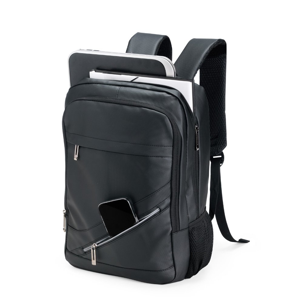 Mochila Couro Sintético 26 L em impermeável personalizada com logo - imagem 3