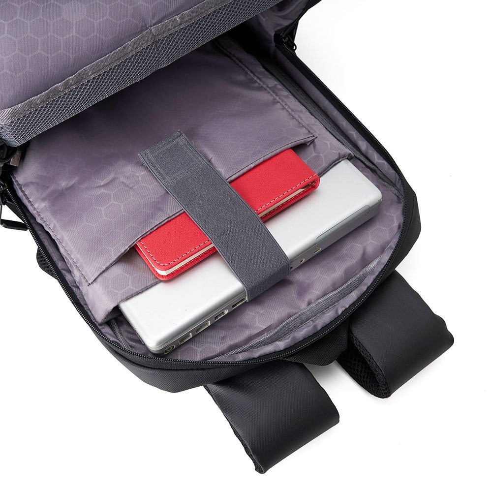 Mochila Couro Sintético Usb 20 L personalizada com logo - imagem 8