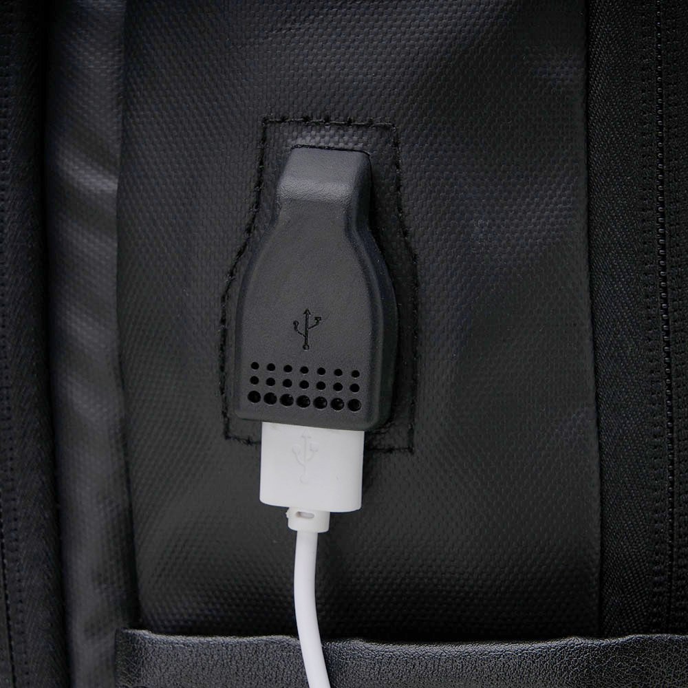 Mochila Couro Sintético Usb 20 L personalizada com logo - imagem 10