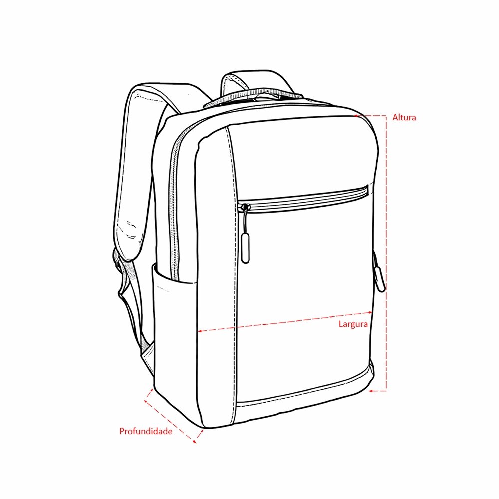 Mochila Poliéster 15 L personalizada com logo - imagem 7