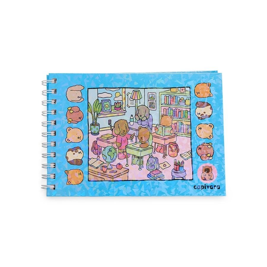Caderno para Colorir Desenho Animado