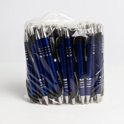 Caneta Plástica personalizada com logo