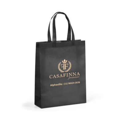 PALMAS. Sacola em non-woven (80 g/m²) termo-selado