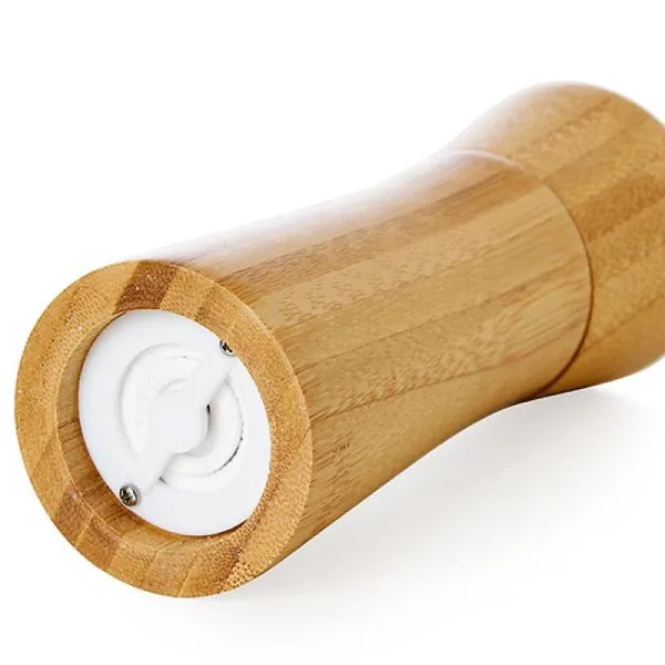 Moedor de Sal Grosso e Pimenta em Bambu - imagem 2