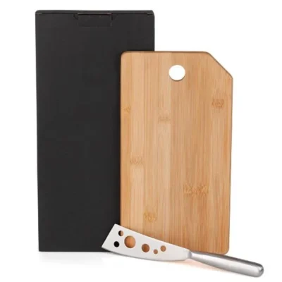 Conjunto para Frios em Bambu e Inox - 2 pçs